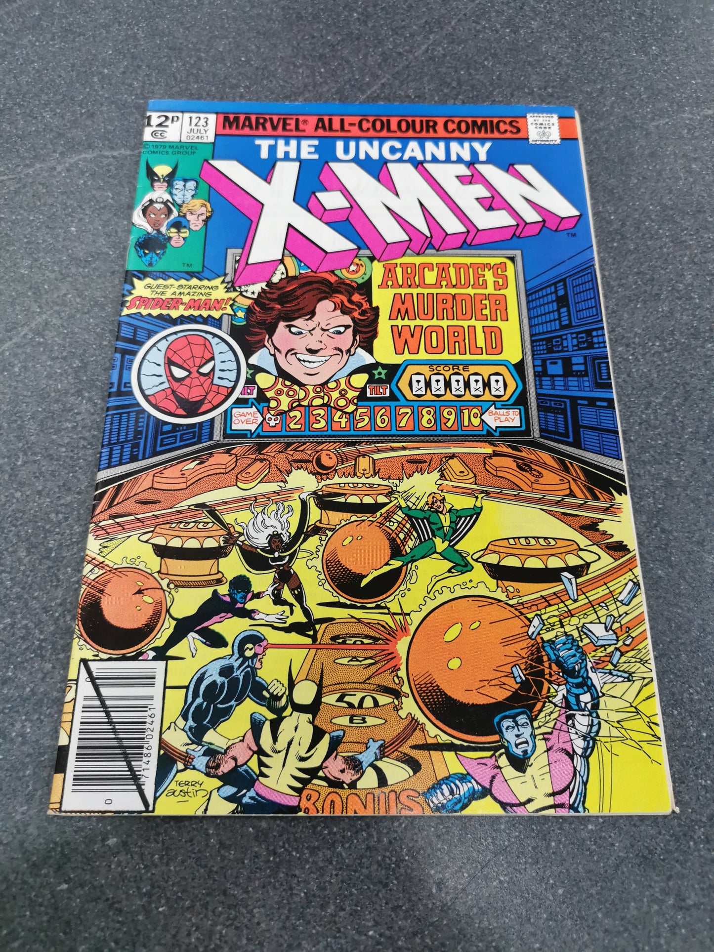 Uncanny Xmen #123 1979 Marvel comic