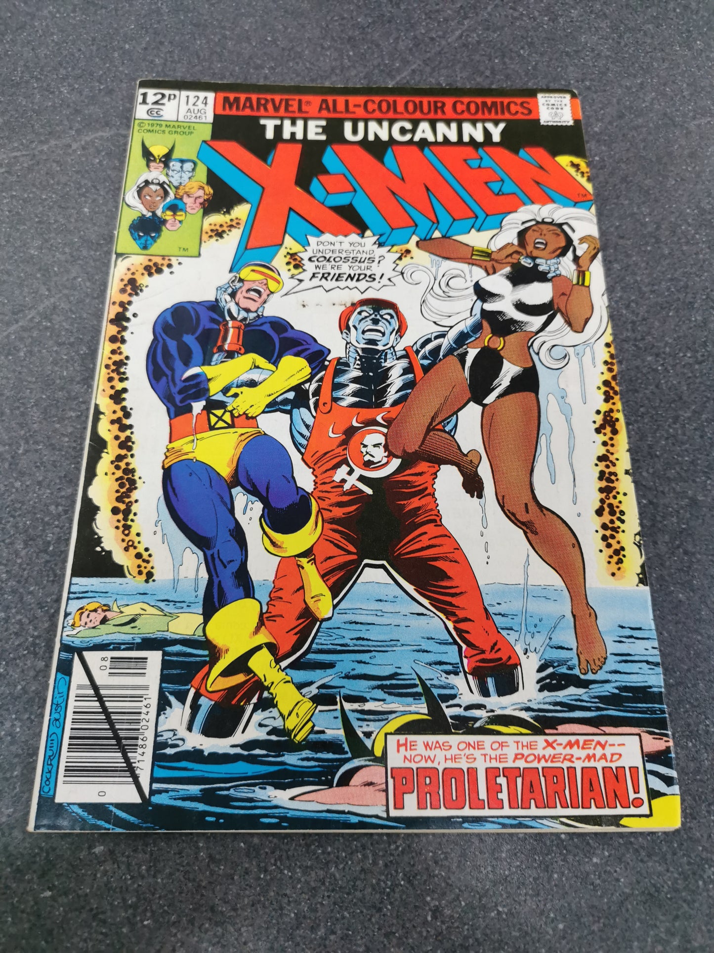 Uncanny Xmen #124 1979 Marvel comic