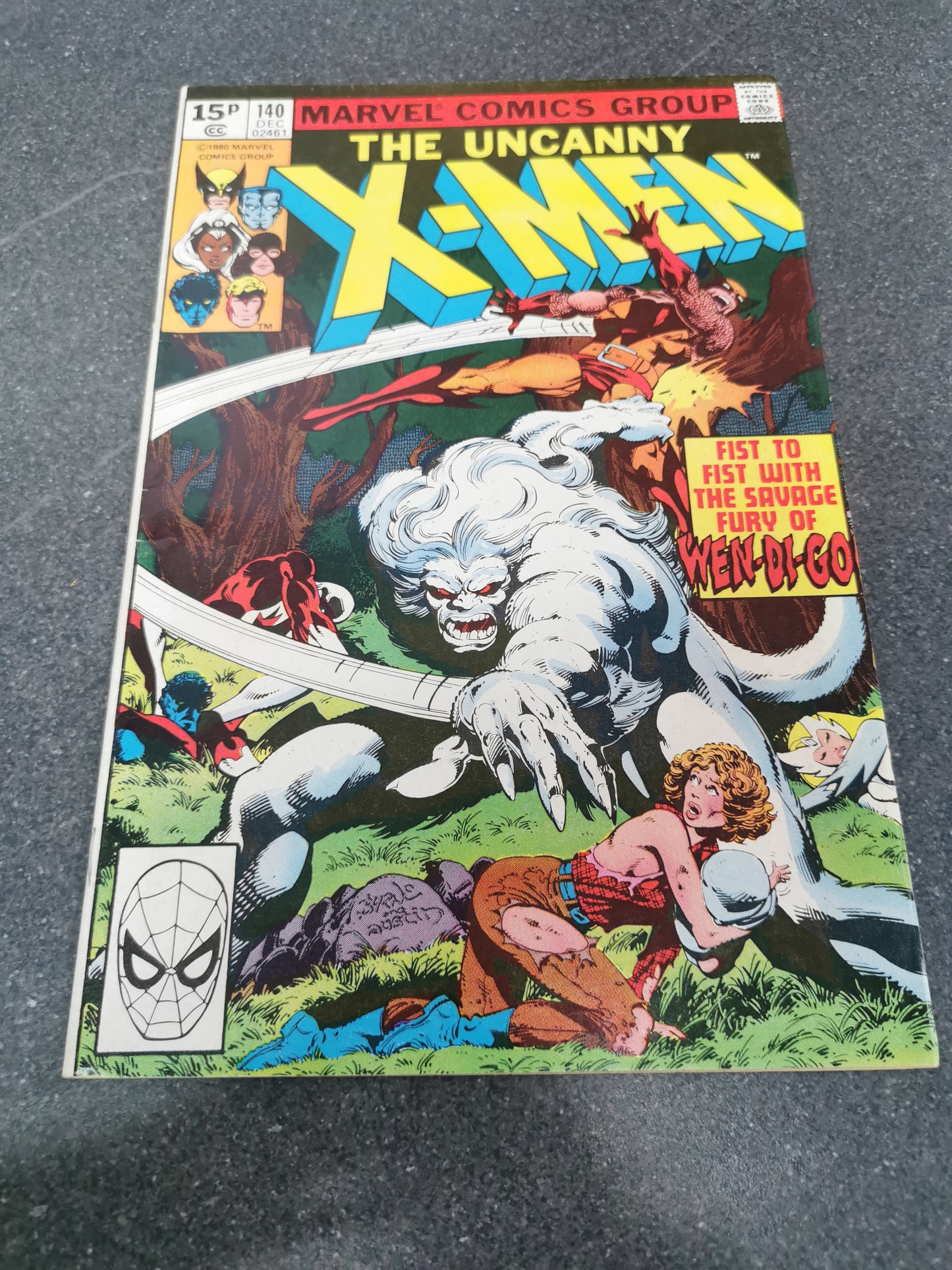 Uncanny Xmen #140 1980 Marvel comic