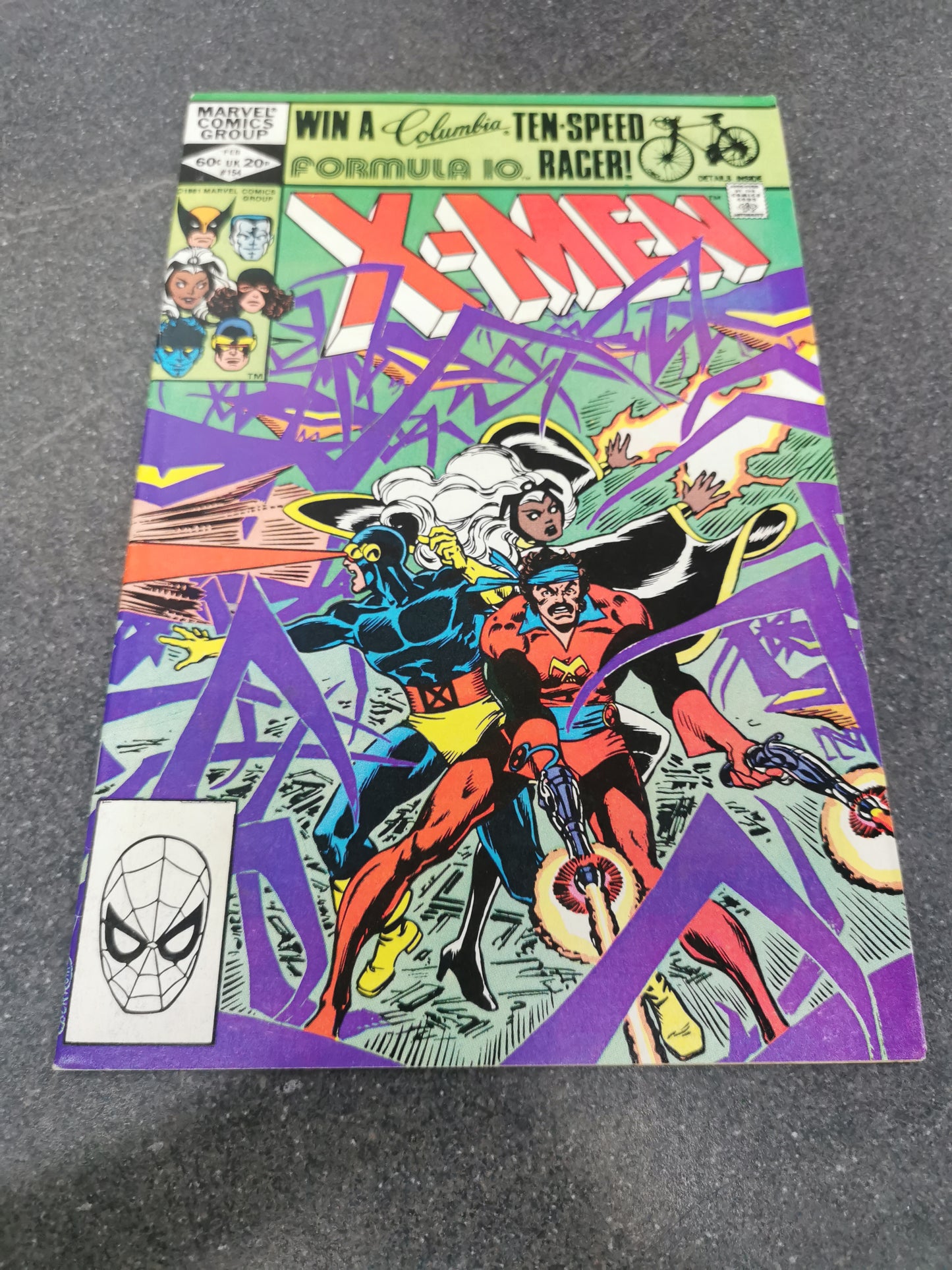 Uncanny Xmen #154 1982 Marvel comic