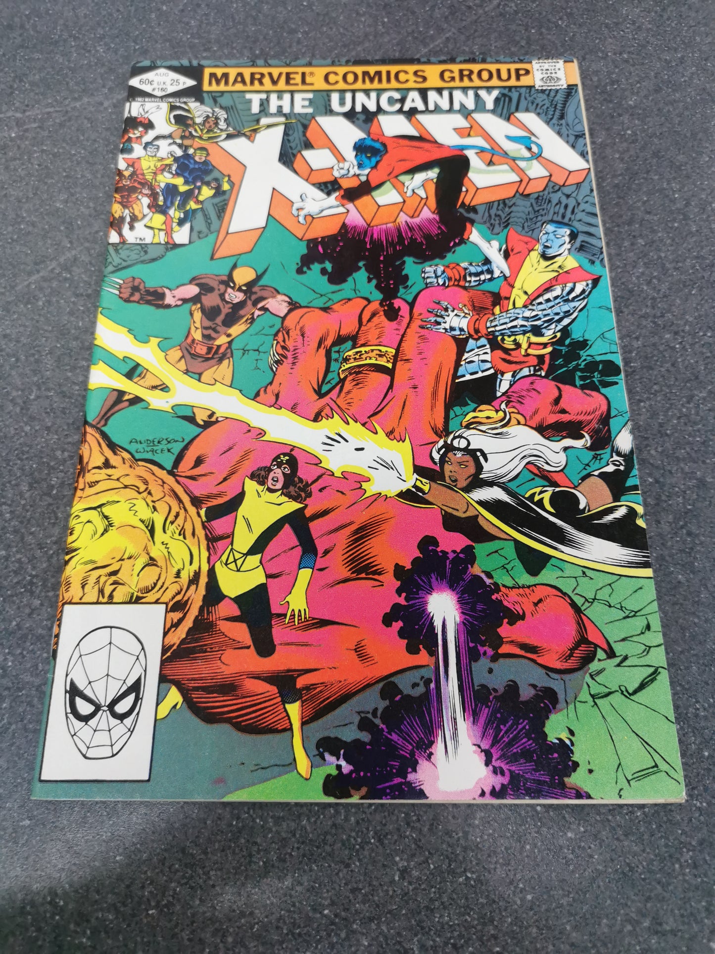 Uncanny Xmen #160 1982 1st appearance of adult Illyana Marvel comic