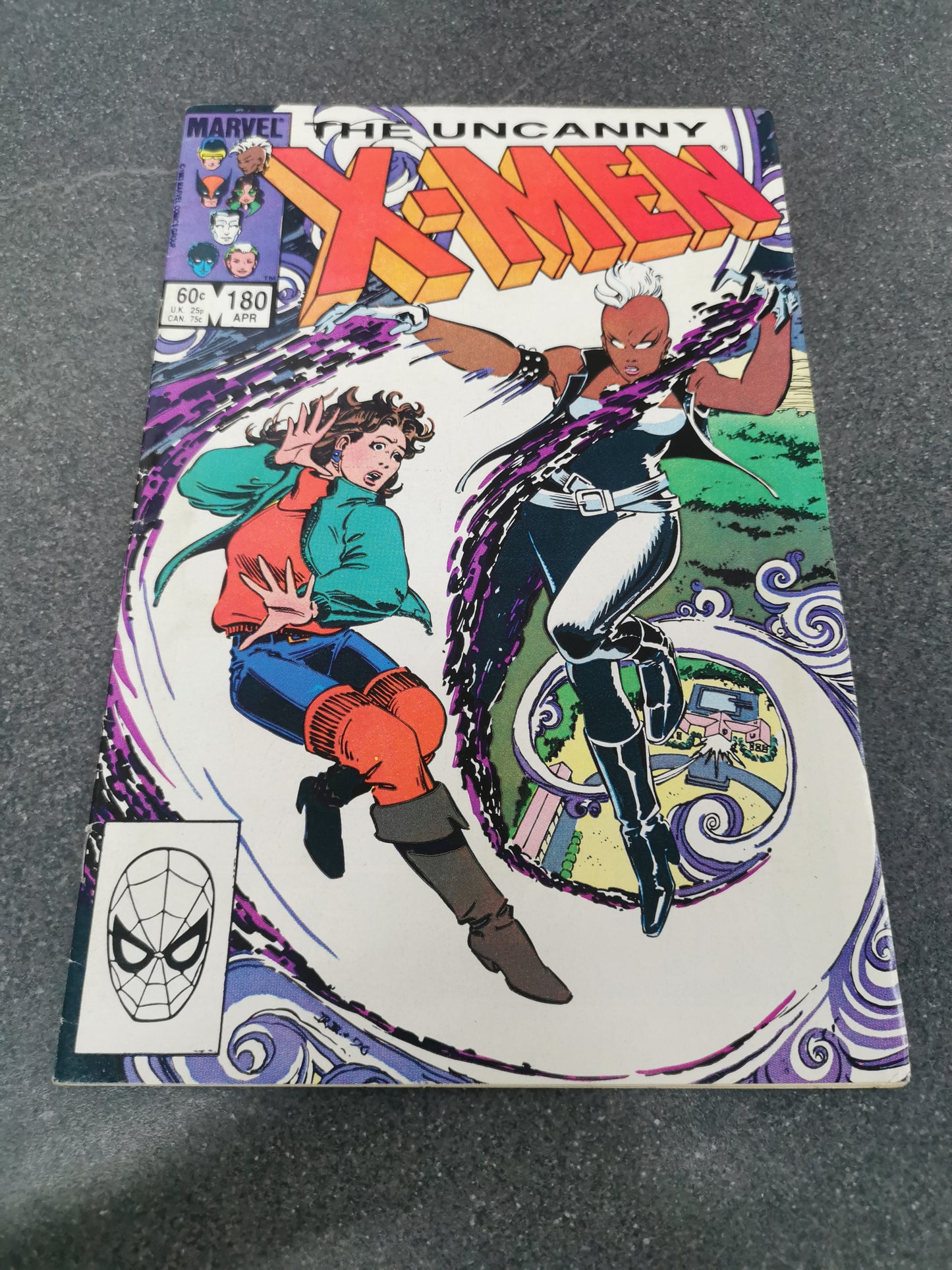 Uncanny Xmen #180 1984 Marvel comic