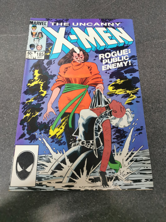 Uncanny Xmen #185 1984 Marvel comic