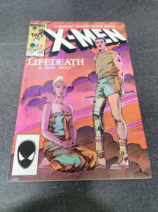 Uncanny Xmen #186 1984 Marvel comic