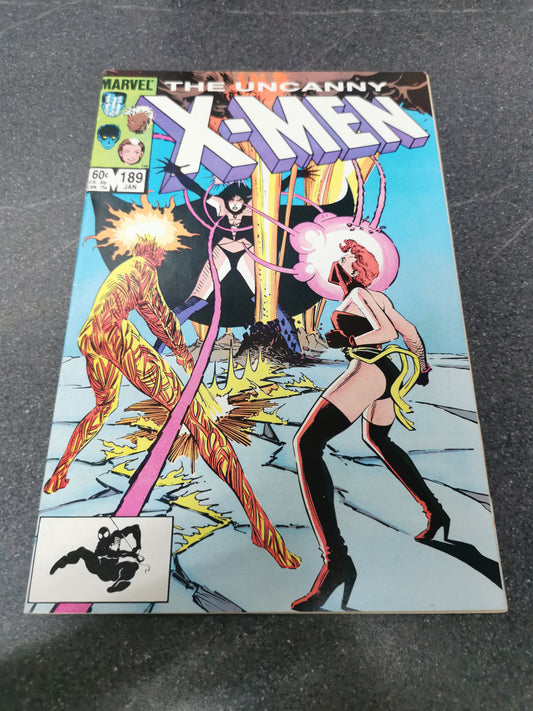 Uncanny Xmen #189 1985 Marvel comic