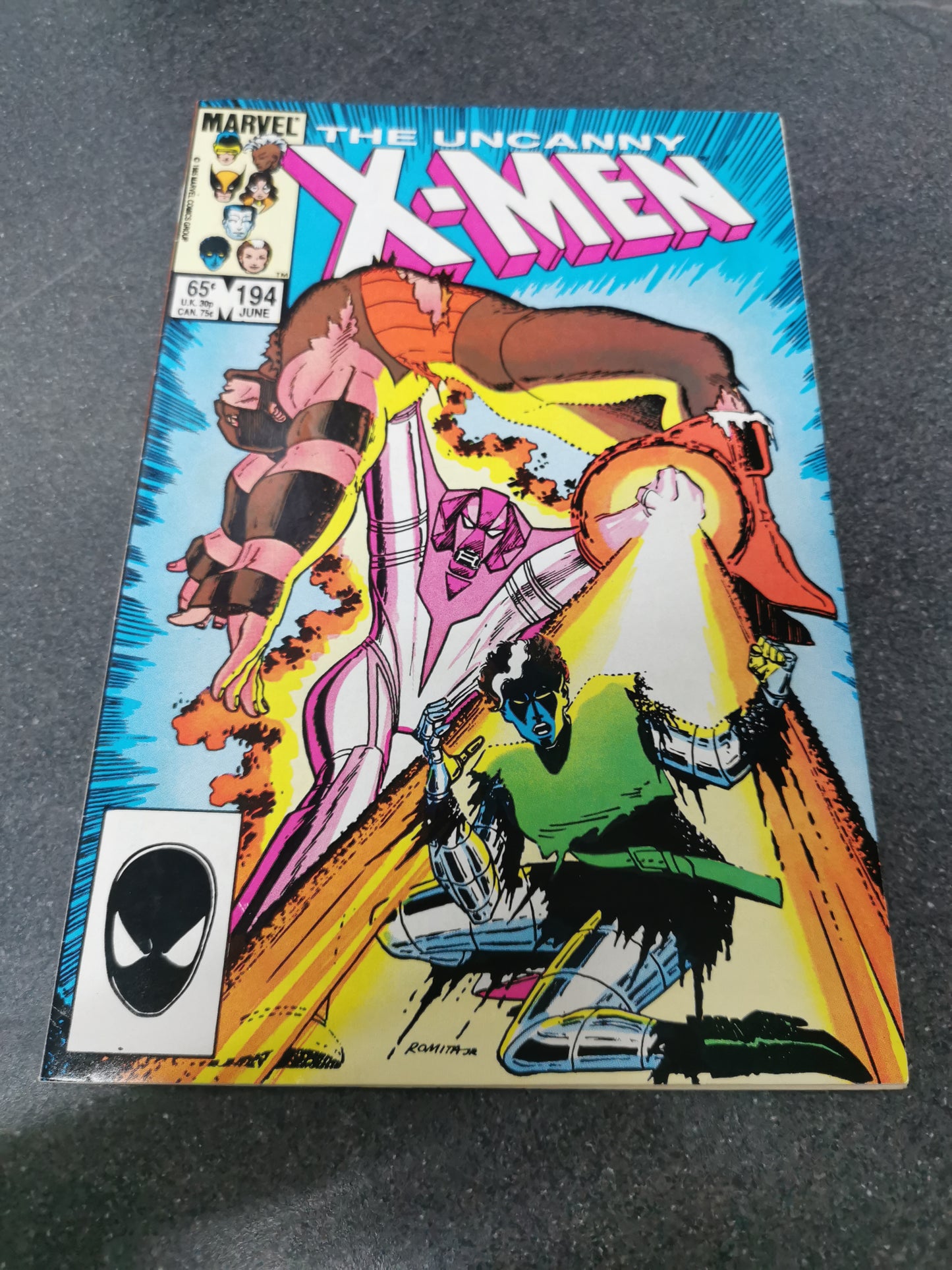 Uncanny Xmen #194 1985 Marvel comic