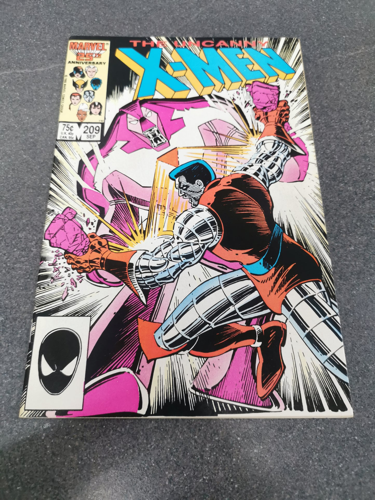 Uncanny Xmen #209 1976 Marvel comic