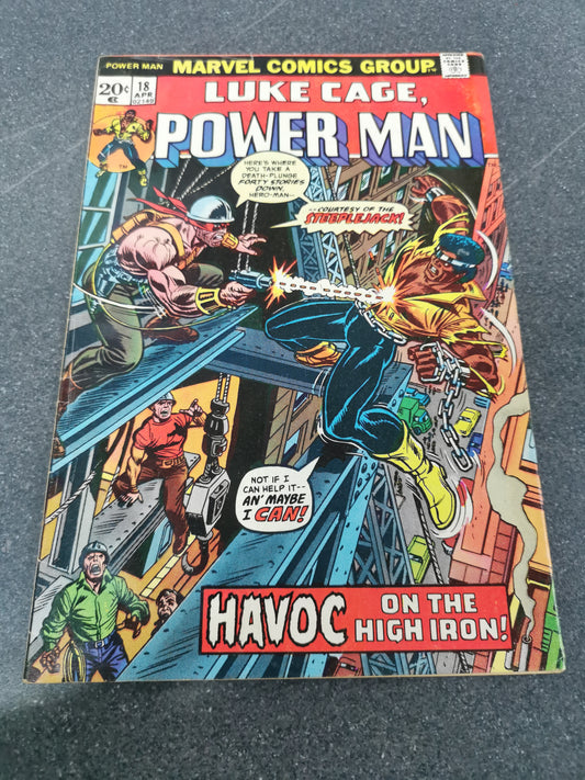 Power Man #18 1974 Marvel comic