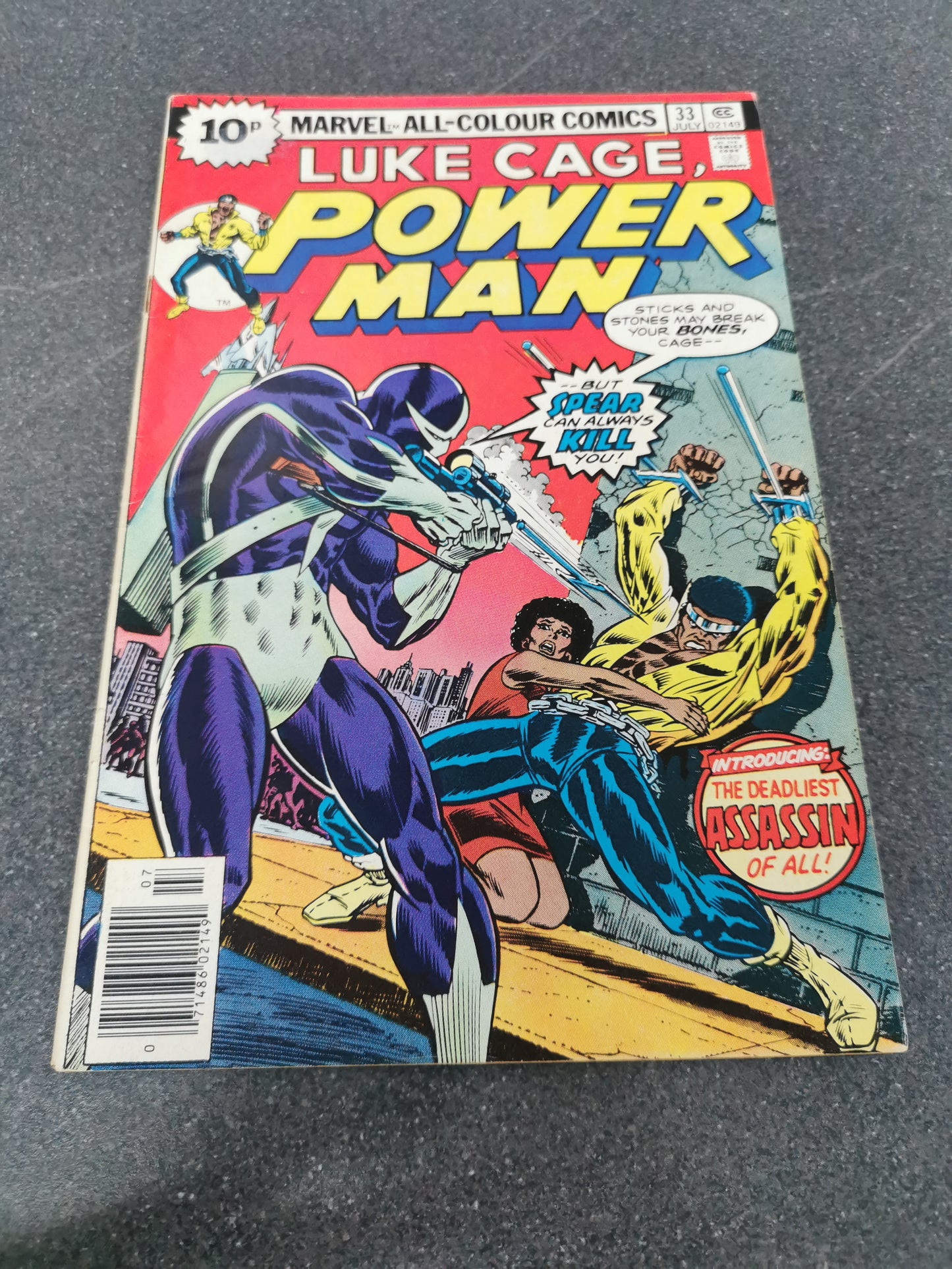 Power Man #33 1976 Marvel comic
