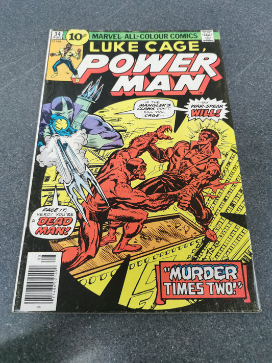 Power Man #34 1976 Marvel comic