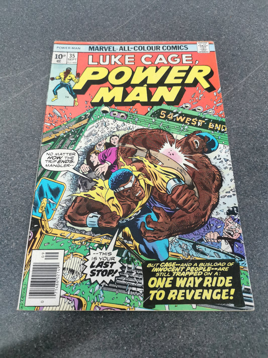 Power Man #35 1976 Marvel comic