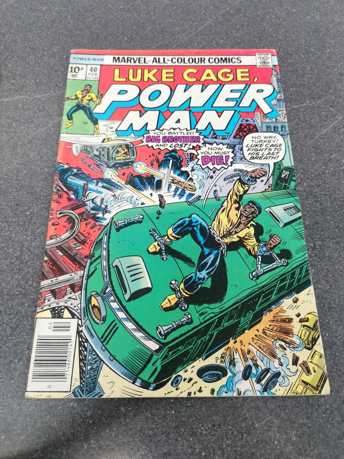Power Man #40 1977 Marvel comic