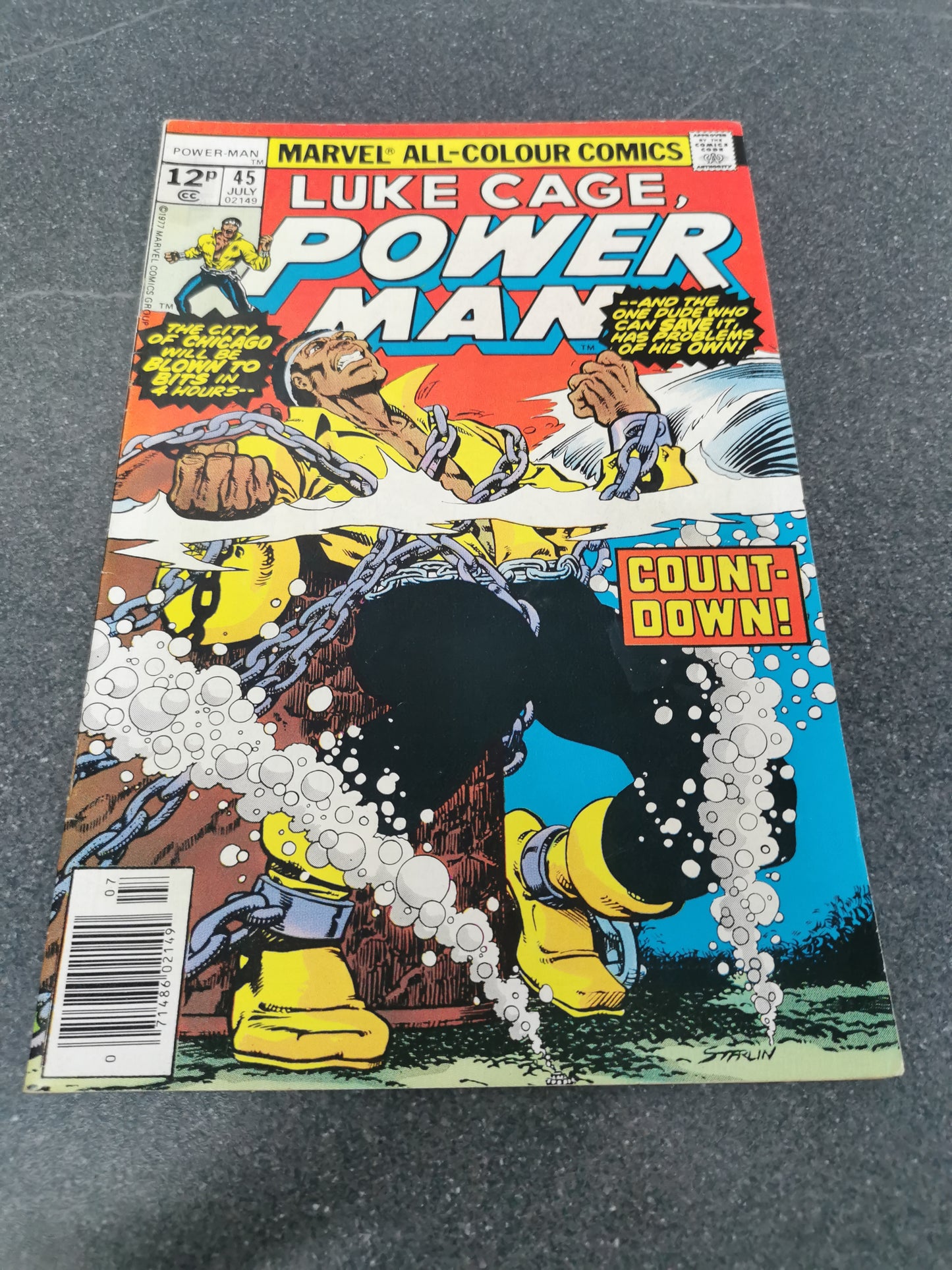 Power Man #45 1977 Marvel comic